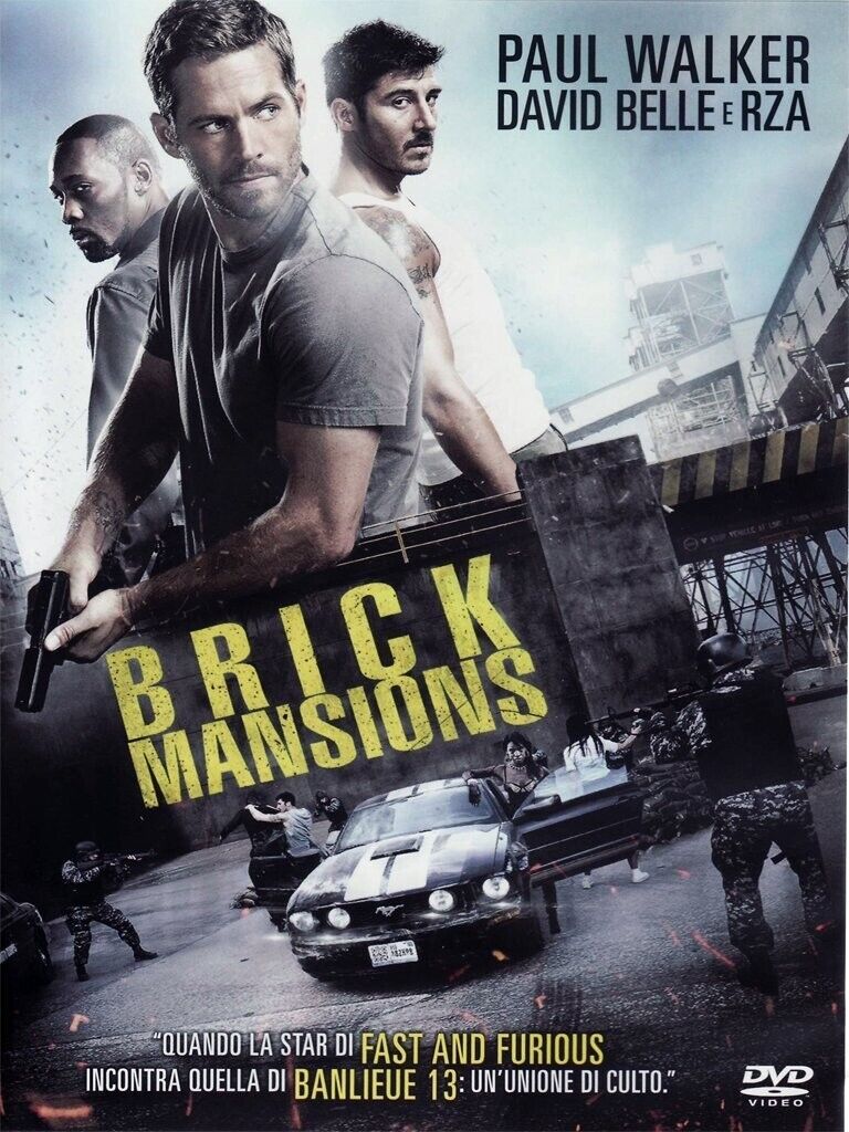 BRICK MANSION con Paul Walker DVD