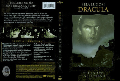 Dracula - The Legacy Collection [DVD] [1931] [Region 2] - DVD - New