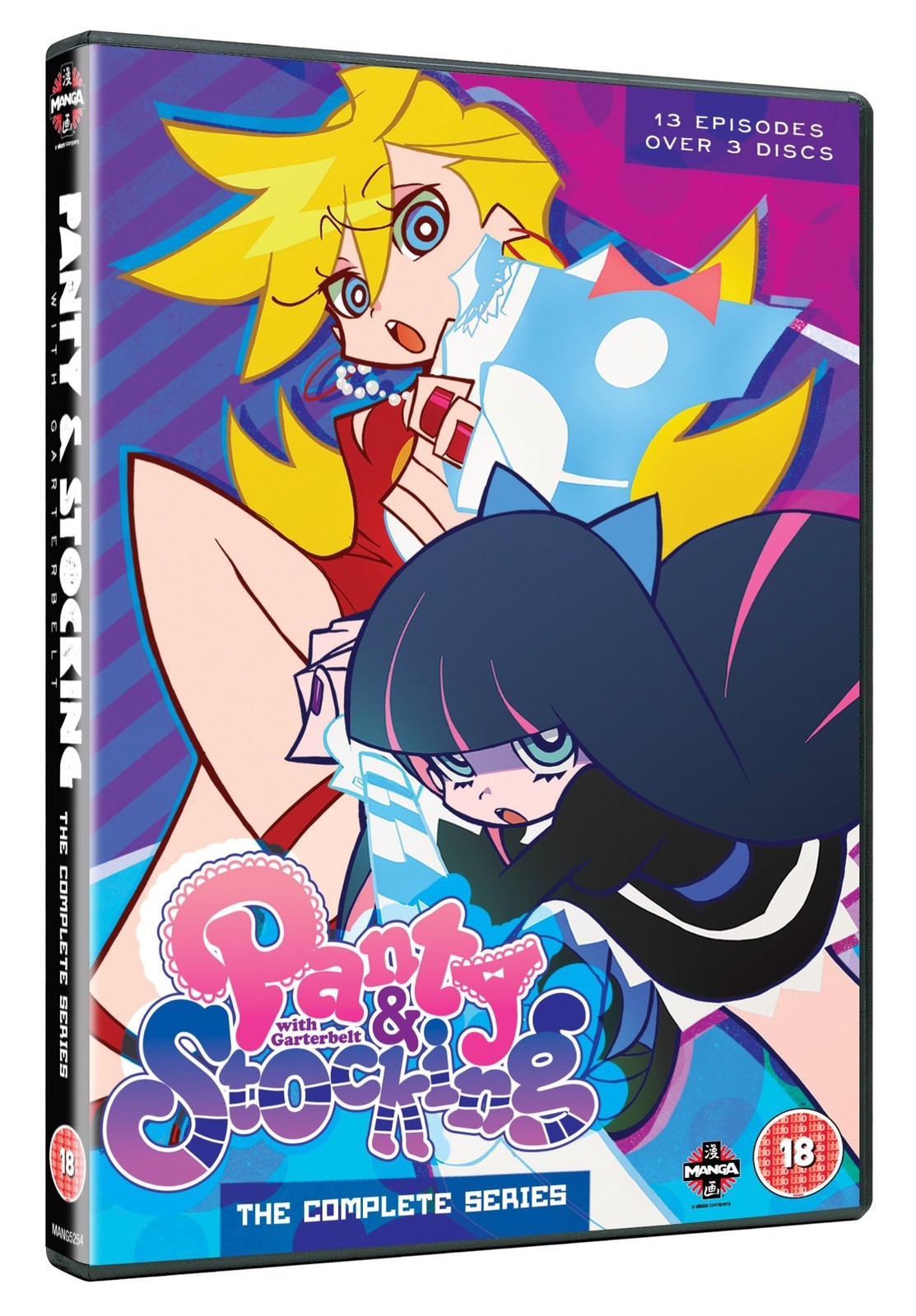 Panty And Stocking With Garter Belt Complete Series Collection (DVD) Mariya Ise