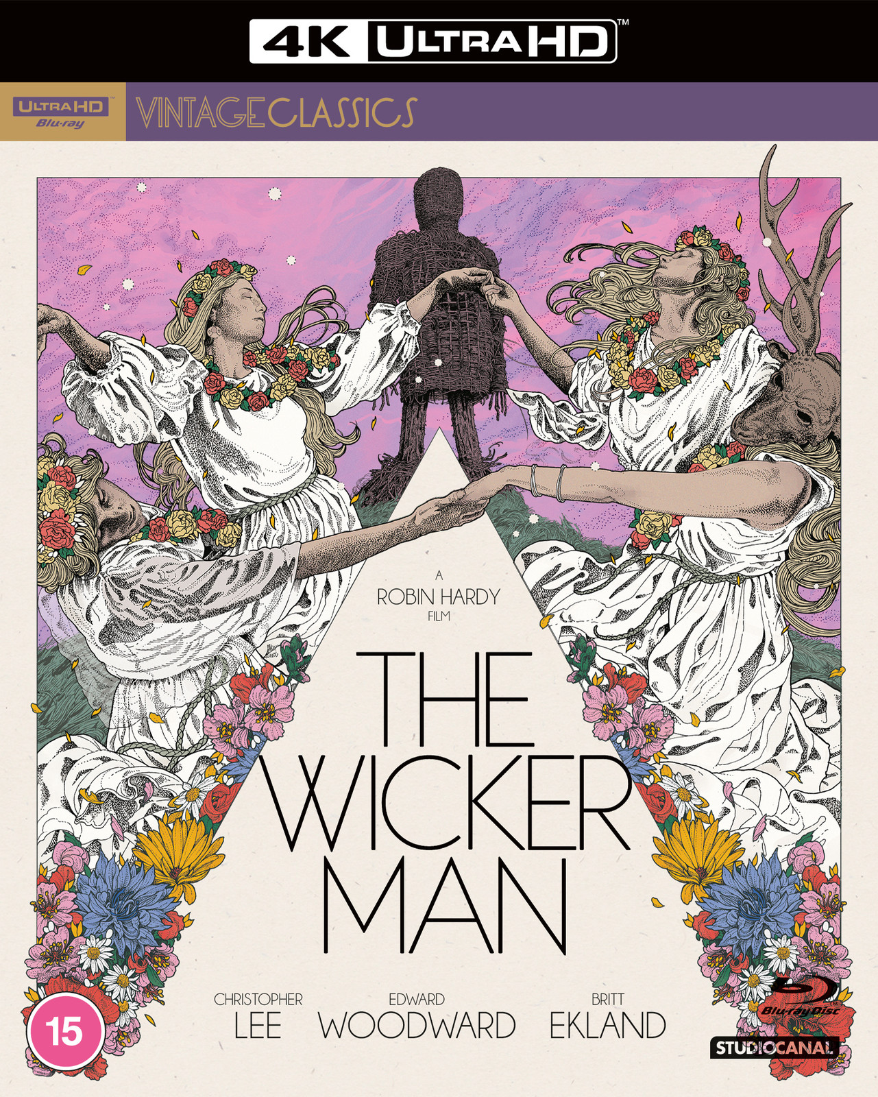 The Wicker Man (4K UHD Blu-ray) Ingrid Pitt Christopher Lee Britt Ekland