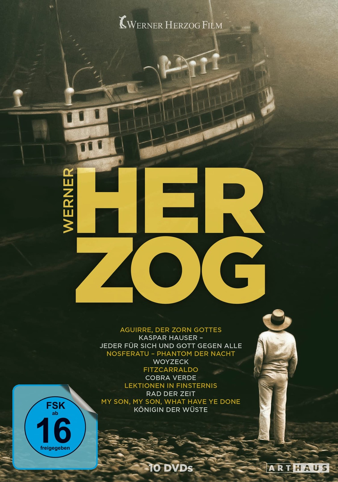 Werner Herzog - 80th Anniversary Edition, 10 DVD (DVD) Kinski Klaus Ganz Bruno