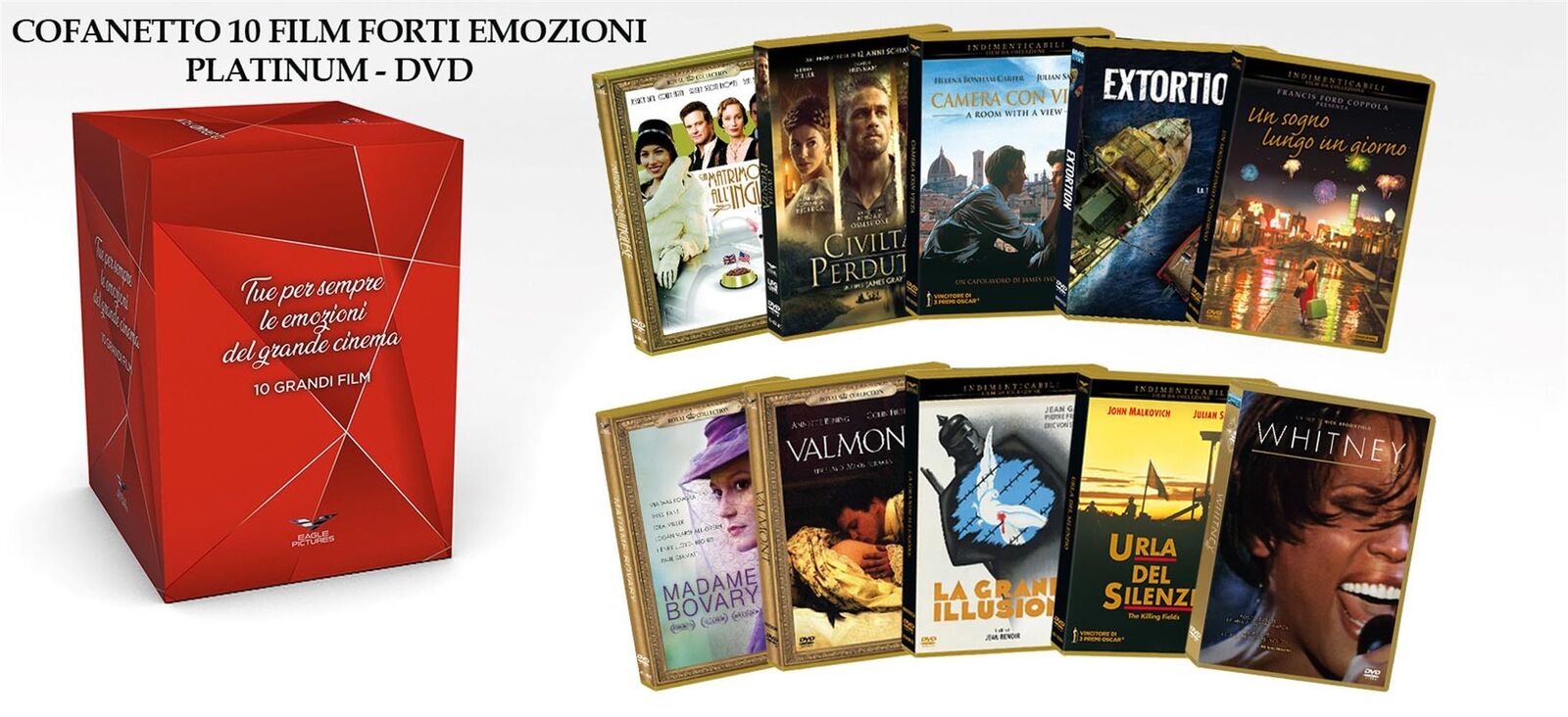 Forti Emozioni Platinum Cofanetto (10 Dvd) (Regione 2 PAL) - Sophie Barthe...