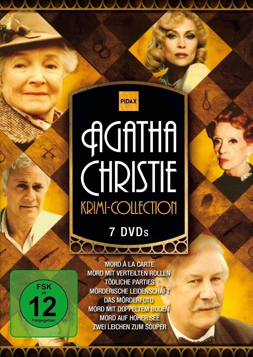 Agatha Christie Krimi-Collection / Acht spannende Agatha Christie-Krimis m (DVD)
