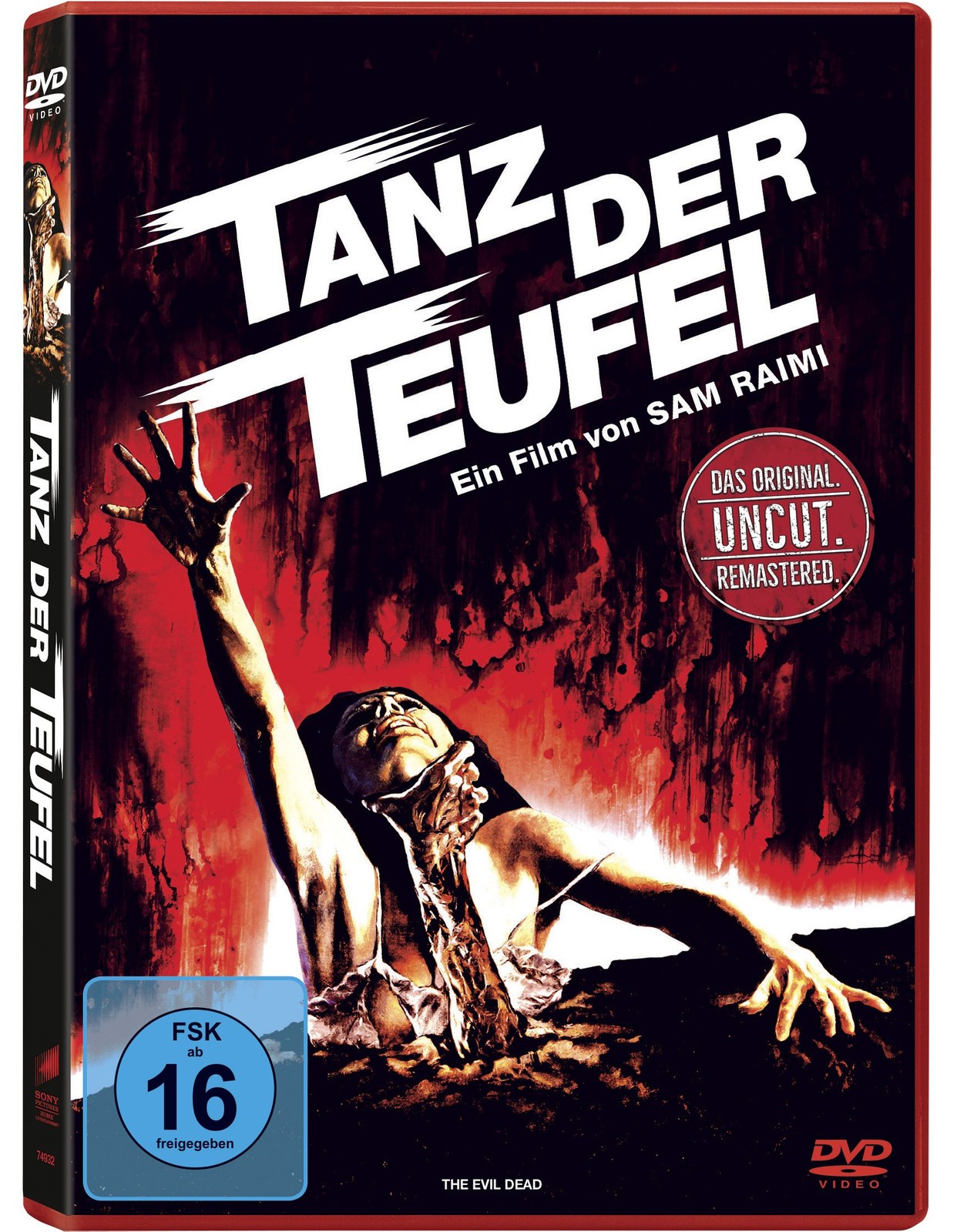 Tanz der Teufel (Uncut, Remastered) (DVD) Bruce Campbell Ellen Sandweiss