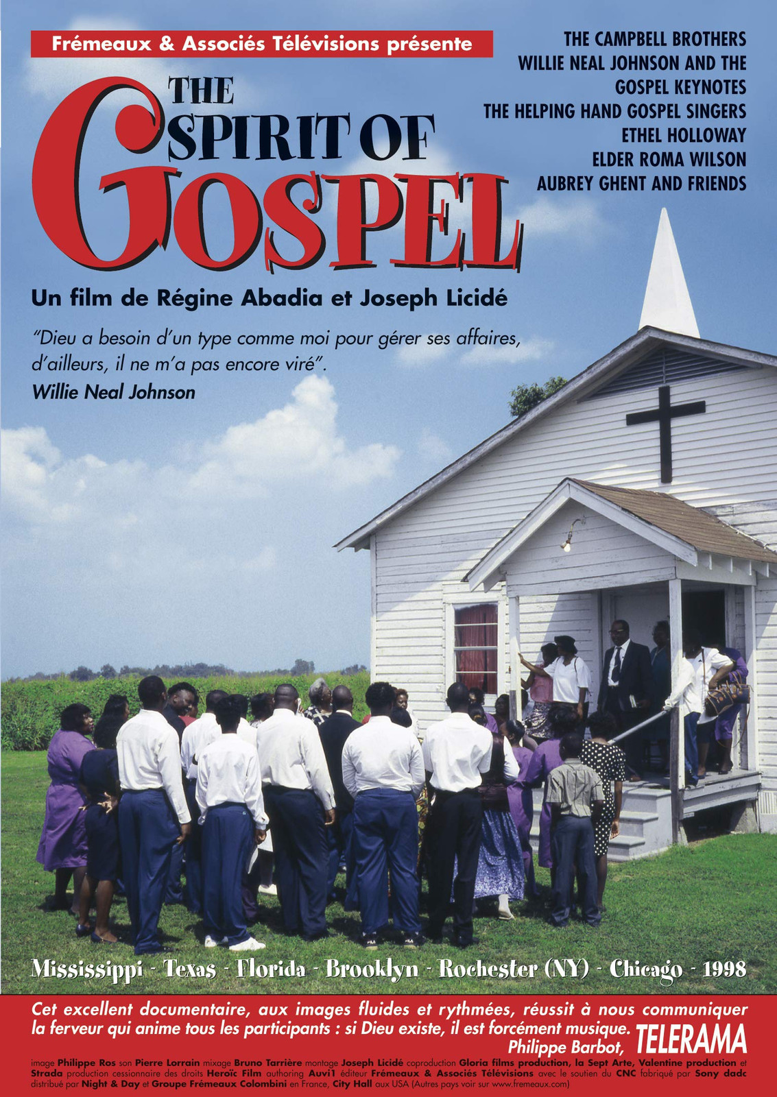 The Spirit of Gospel (DVD) Regine Abadia