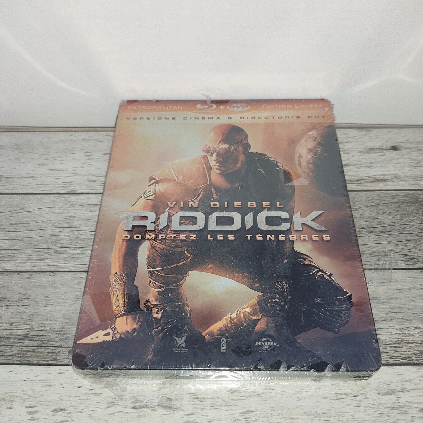 Riddick Steelbook [Blu-Ray + DVD] - Nuovo (Blister Strappato)