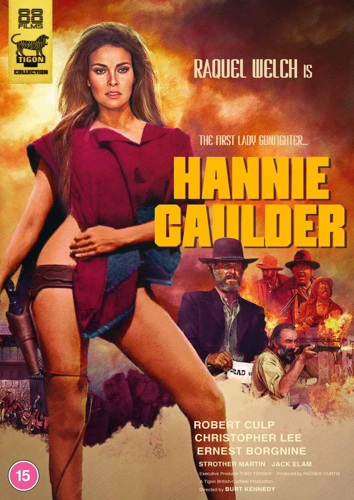 Hannie Caulder (DVD) Christopher Lee Robert Culp Raquel Welch Strother Martin