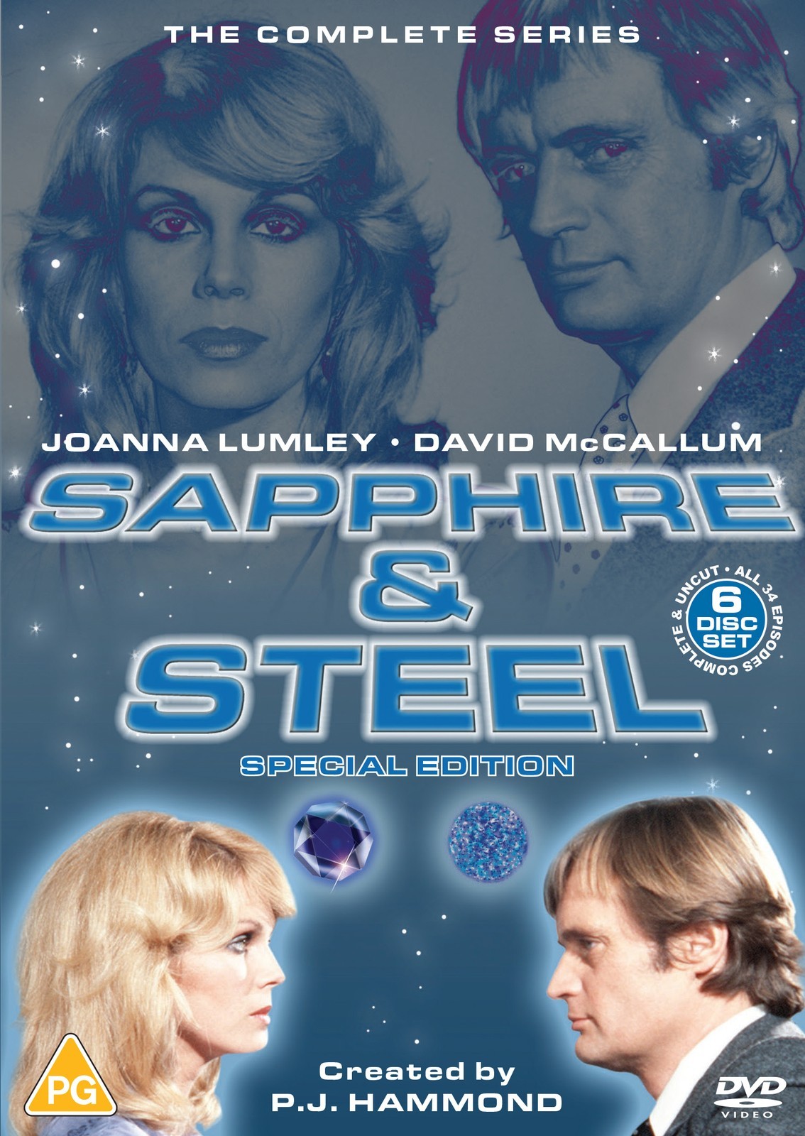 Sapphire and Steel: The Complete Series (DVD) David McCallum Gerald James