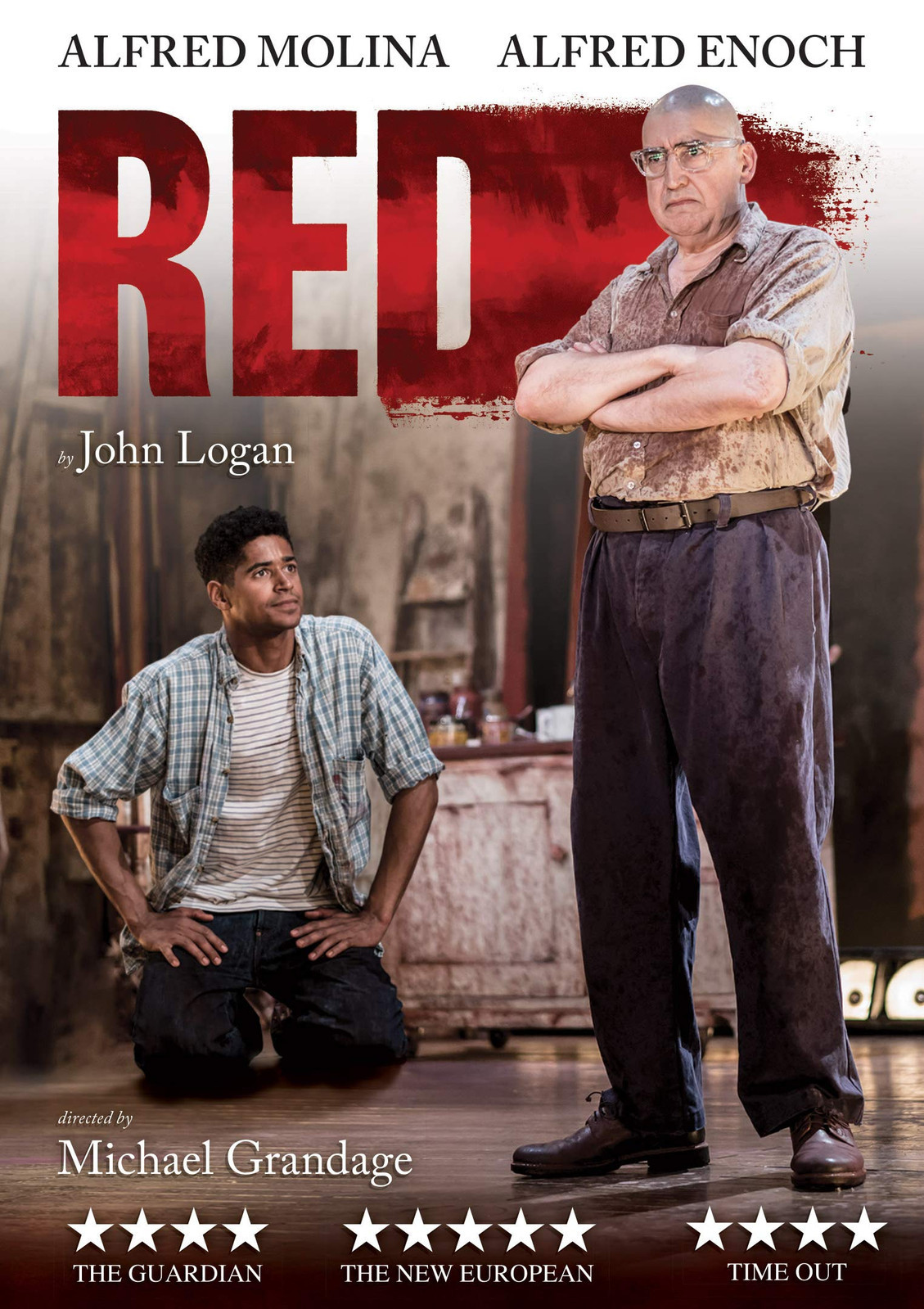 Red (DVD) Alfred Molina Alfred Enoch