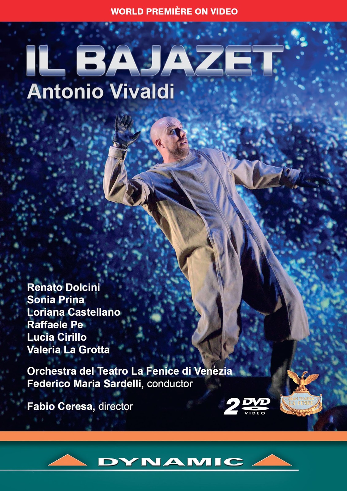 Busettini,Alberto/Castellan... Vivaldi: Bajazet (Teatro Malibran,Vened DVD NUOVO