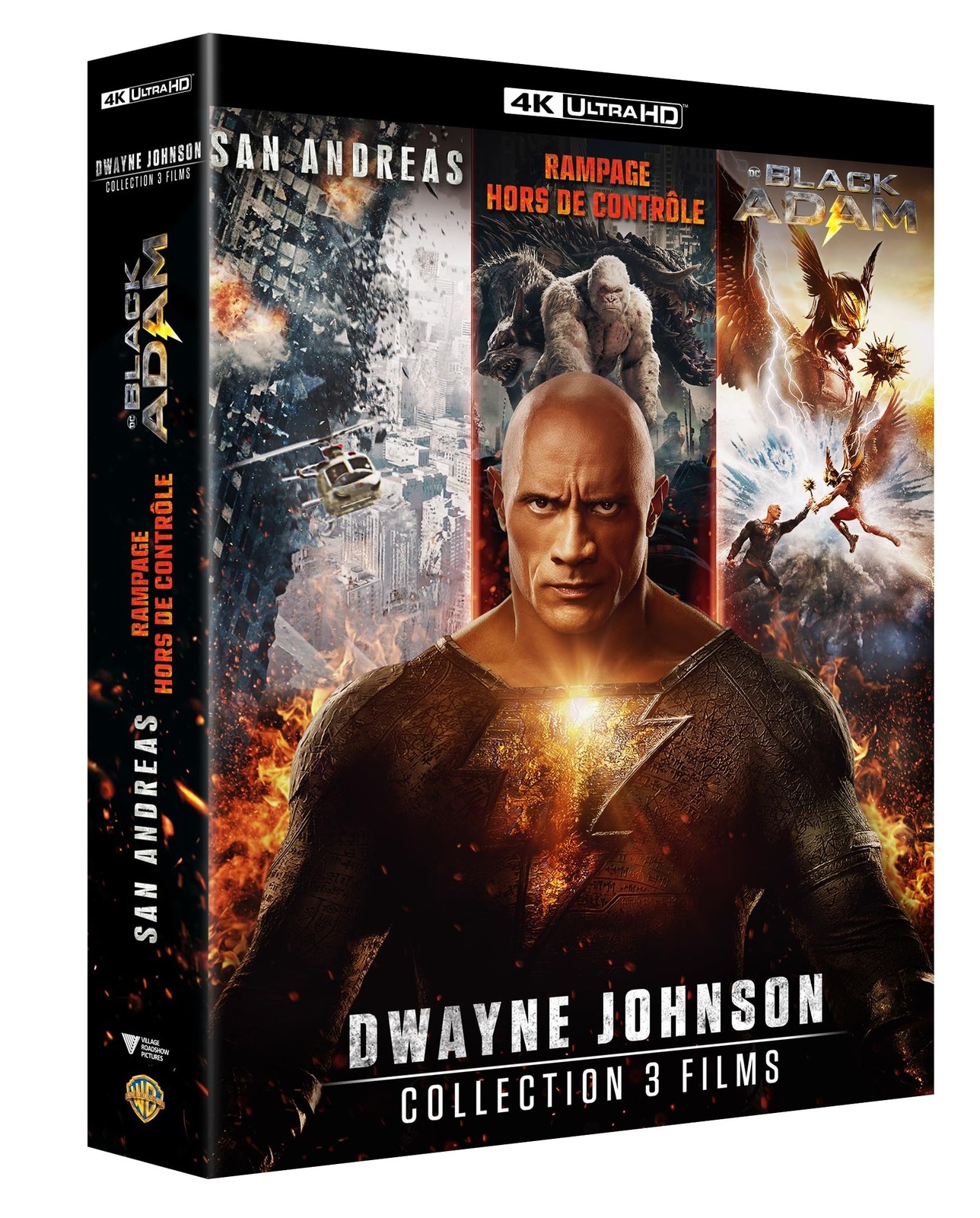 DWAYNE JOHNSON (3PK) 4K UltraHD (NL Versie) (Blu-ray) Dwayne Johnson Brad Peyton