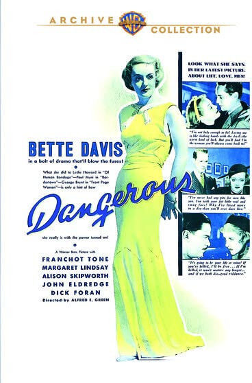 Dangerous (DVD) Alison Skipworth Bette Davis Dick Foran Franchot Tone