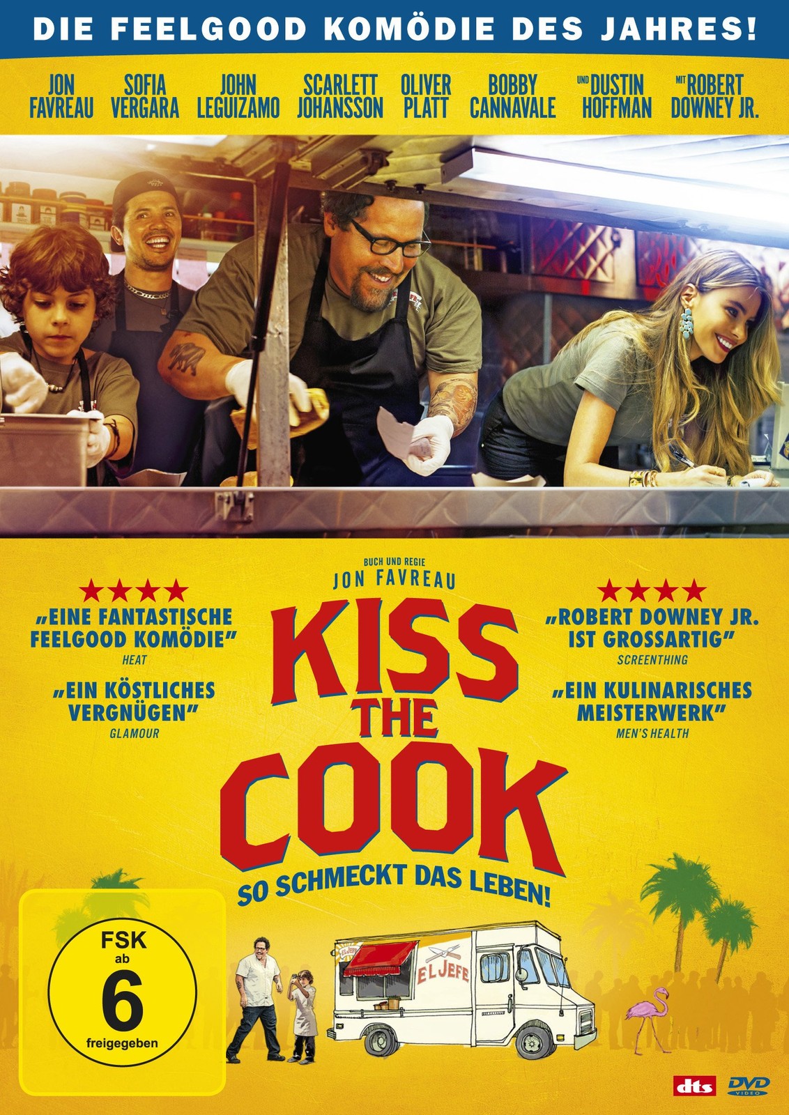 Kiss the Cook - So schmeckt das Leben! (DVD) Scarlett Johansson Jon Favreau