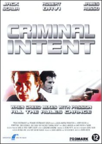 Criminal Intent (DVD) Jack Scalia