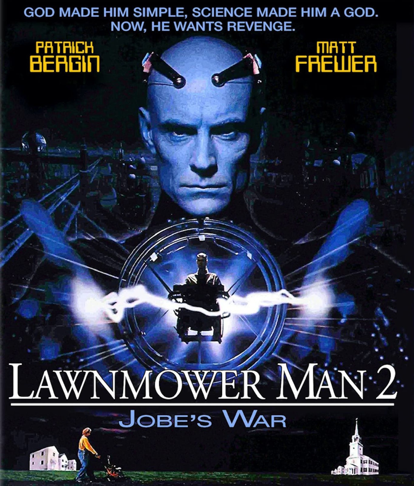 Lawnmower Man 2: Jobe's War (Blu-ray) Patrick Bergin Matt Frewer Ely Pouget