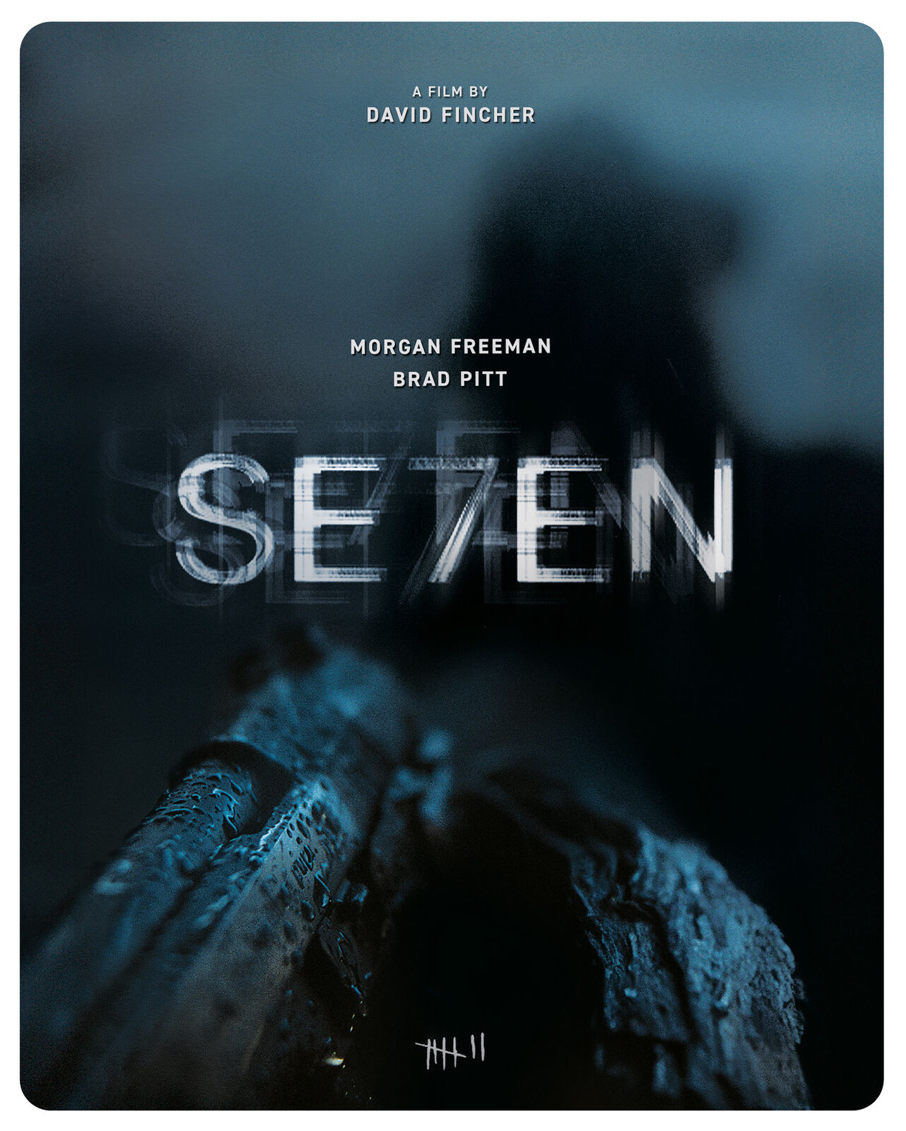 Seven Steelbook (4K UHD Blu-ray) Brad Pitt Morgan Freeman Gwyneth Paltrow