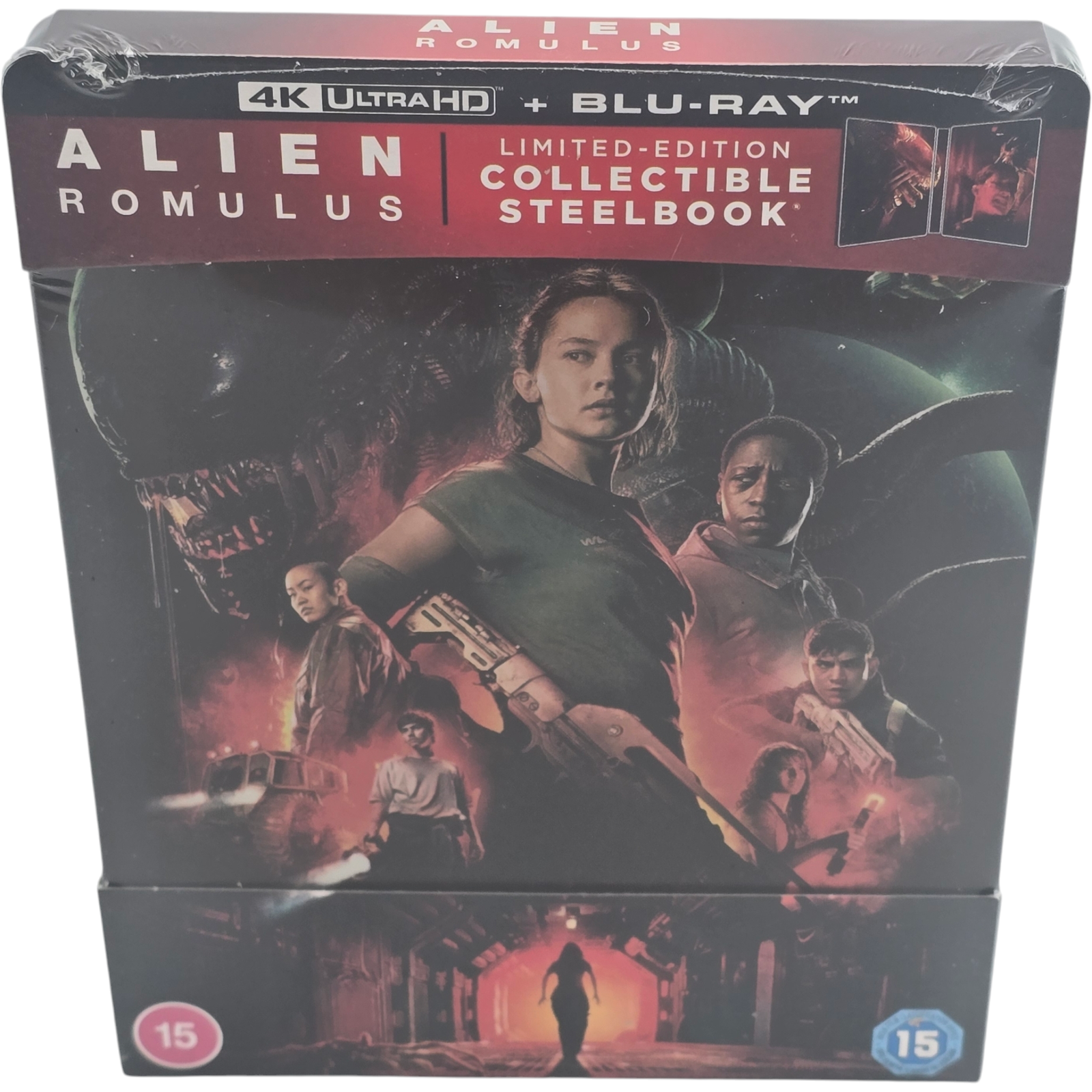 Alieno: Romulus Steelbook 4K Ultra HD + Blu-Ray Edizione Collezionista 2024 B