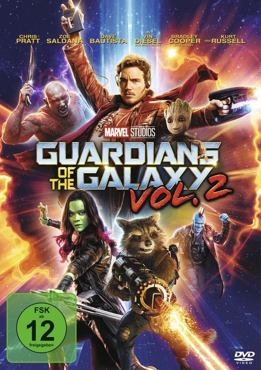 Guardians of the Galaxy Vol. 2 (DVD) Dave Bautista Chris Pratt James Gunn