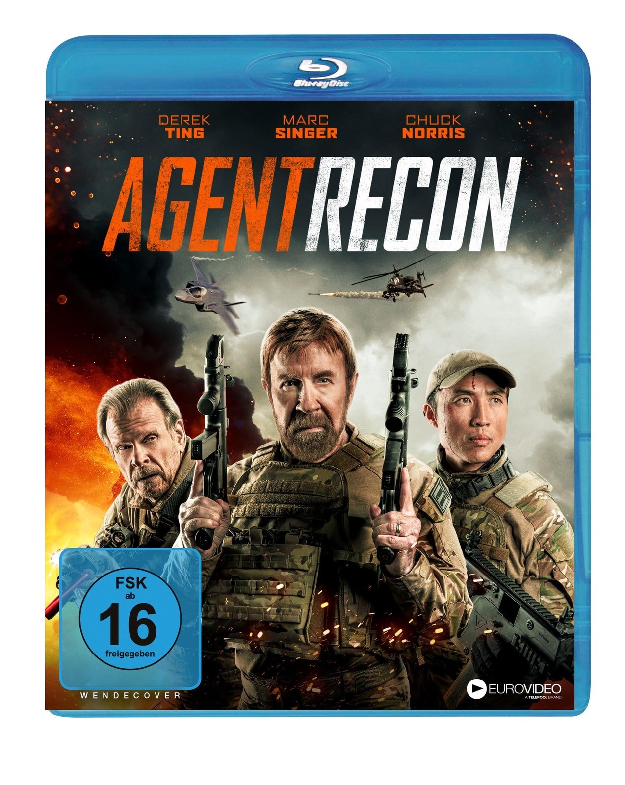 Agent Recon (Blu-ray) Chuck Norris Derek Ting