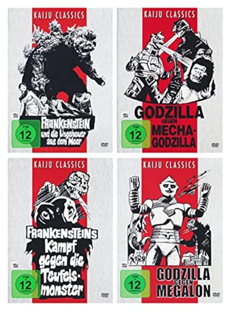 Godzilla Kaiju Classics Edition (4 Filme der Showa-Reihe) Frankenstein und die U