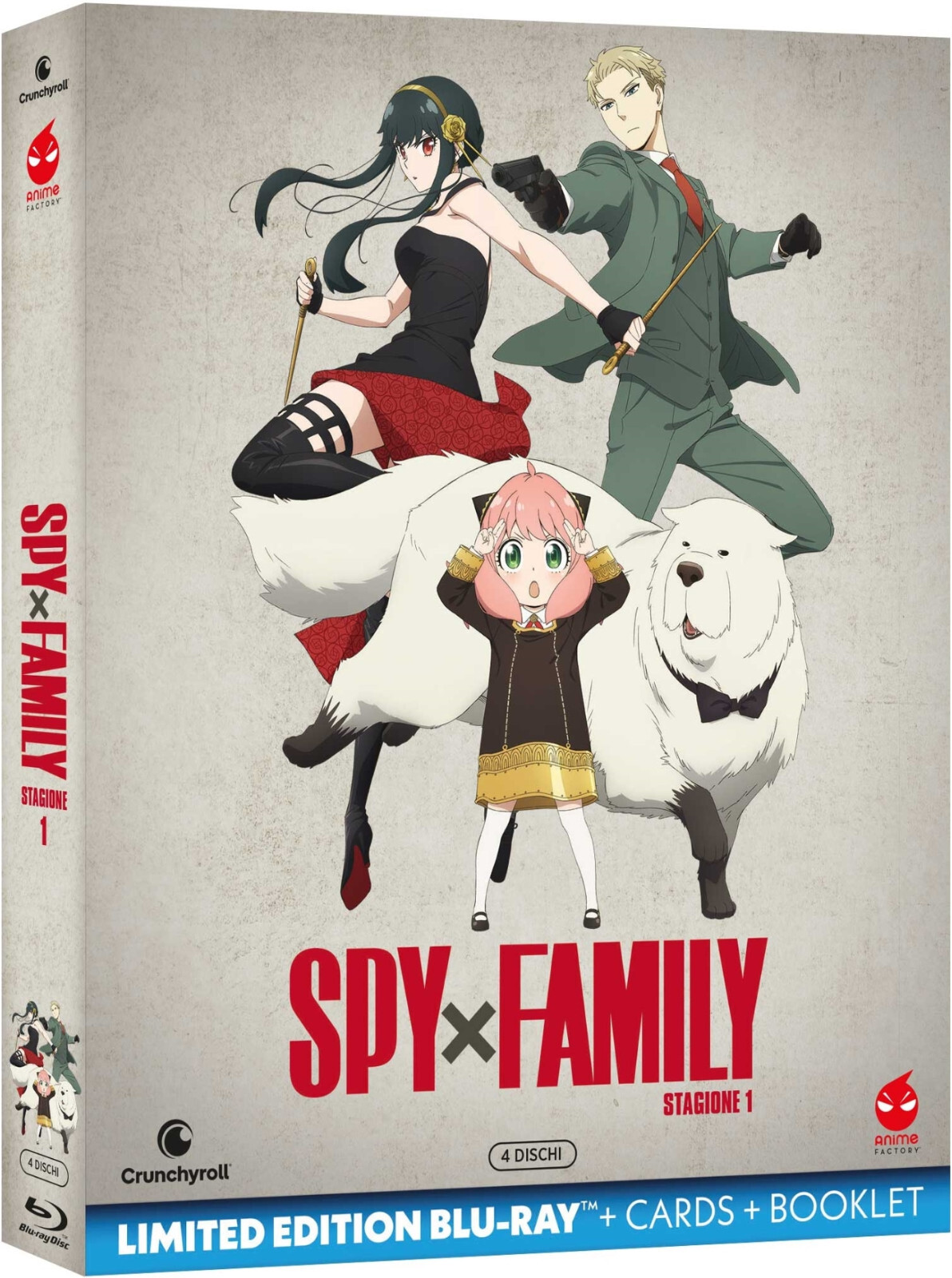 Spy x Family - Serie Completa - Edizione Limited (4 Blu-Ray Disc + Card + Bookle