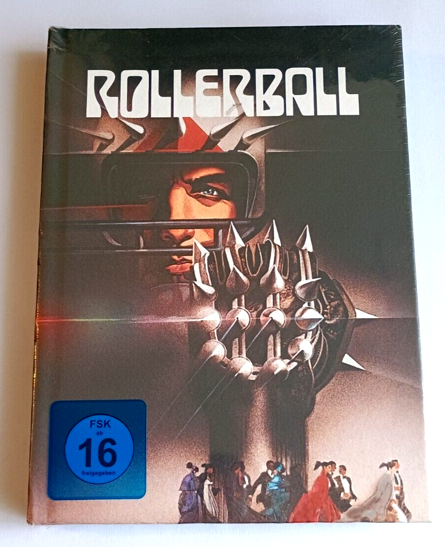 ROLLERBALL BLU RAY 3 DISC + DVD IMPORT DIGIPACK NUOVO SIGILLATO