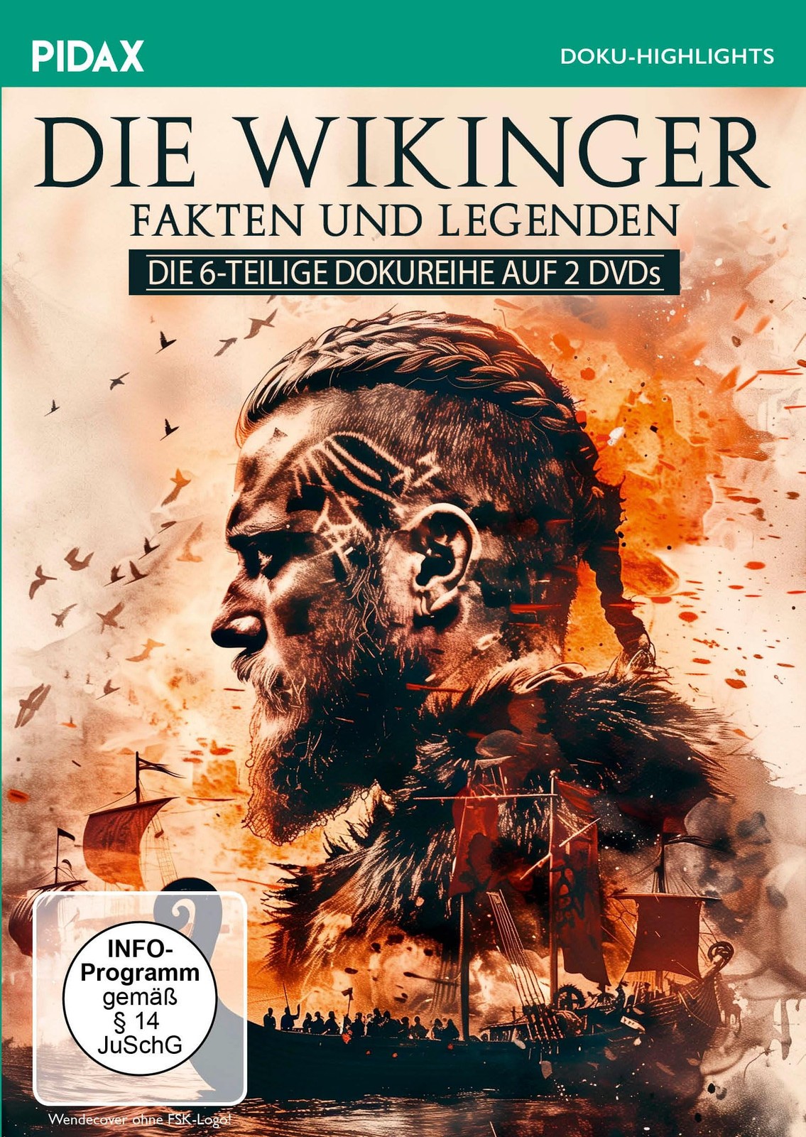 Die Wikinger - Fakten und Legenden / Die komplette 6-teilige Dokureihe auf (DVD)