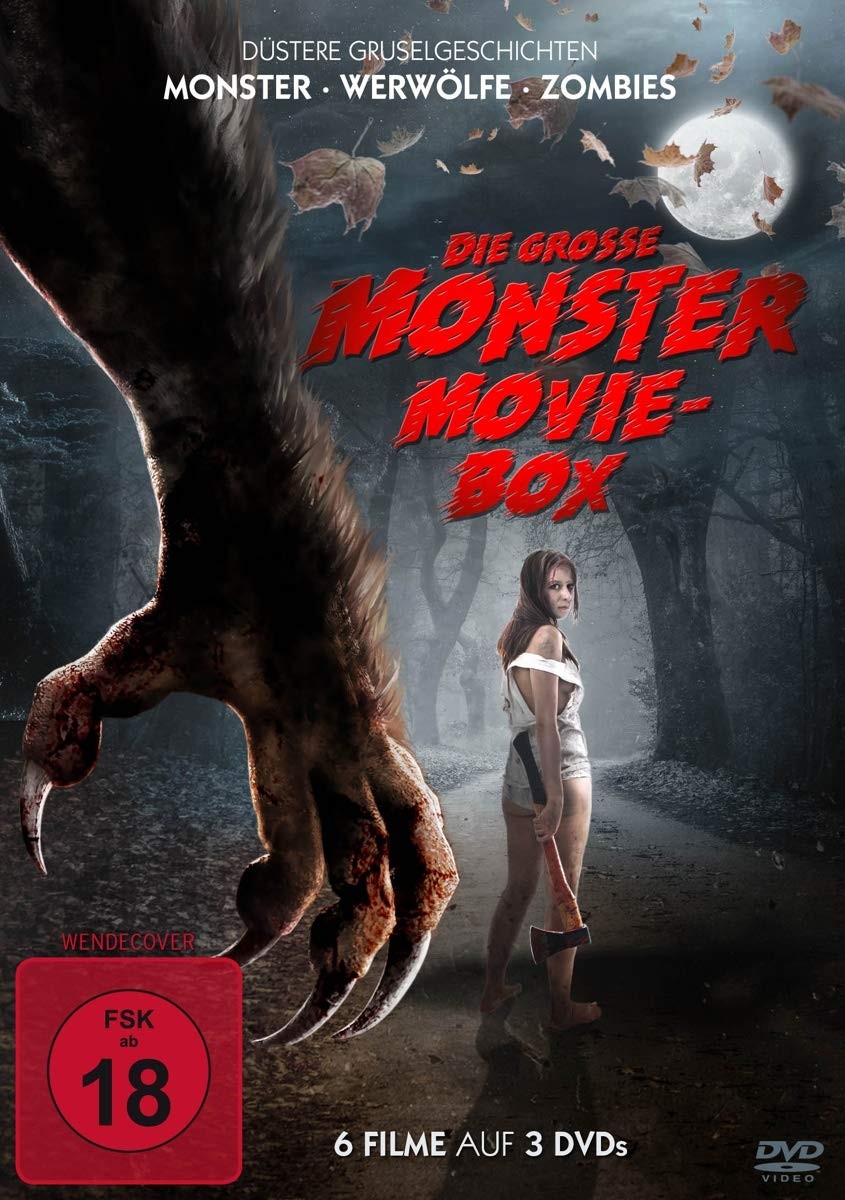 Die große Monster Movie-Box - (6 Filme) -  - (Dartmoor Beast, Darkest Day, (DVD)