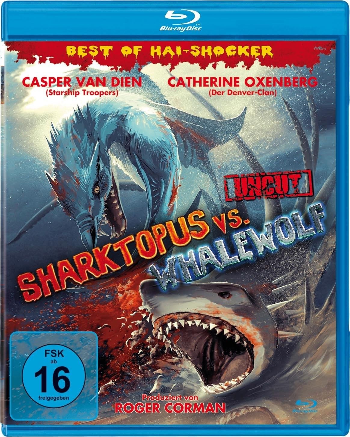 Sharktopus vs Whalewolf - Uncut Edition (Best of Hai-Shocker) (Blu-ray) Iggy Pop