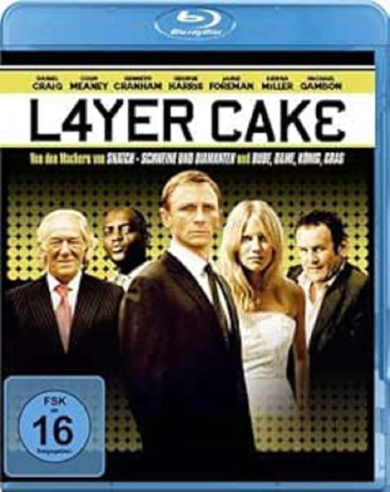LAYER CAKE (BLU-RAY) - VARIOUS (Blu-ray) Daniel Craig Colm Meaney Matthew Vaughn