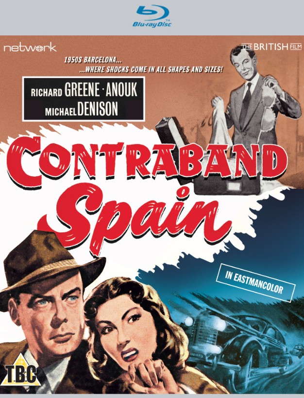 Contraband Spain (Blu-ray) Richard Greene Anouk Michael Denison Jose Nieto