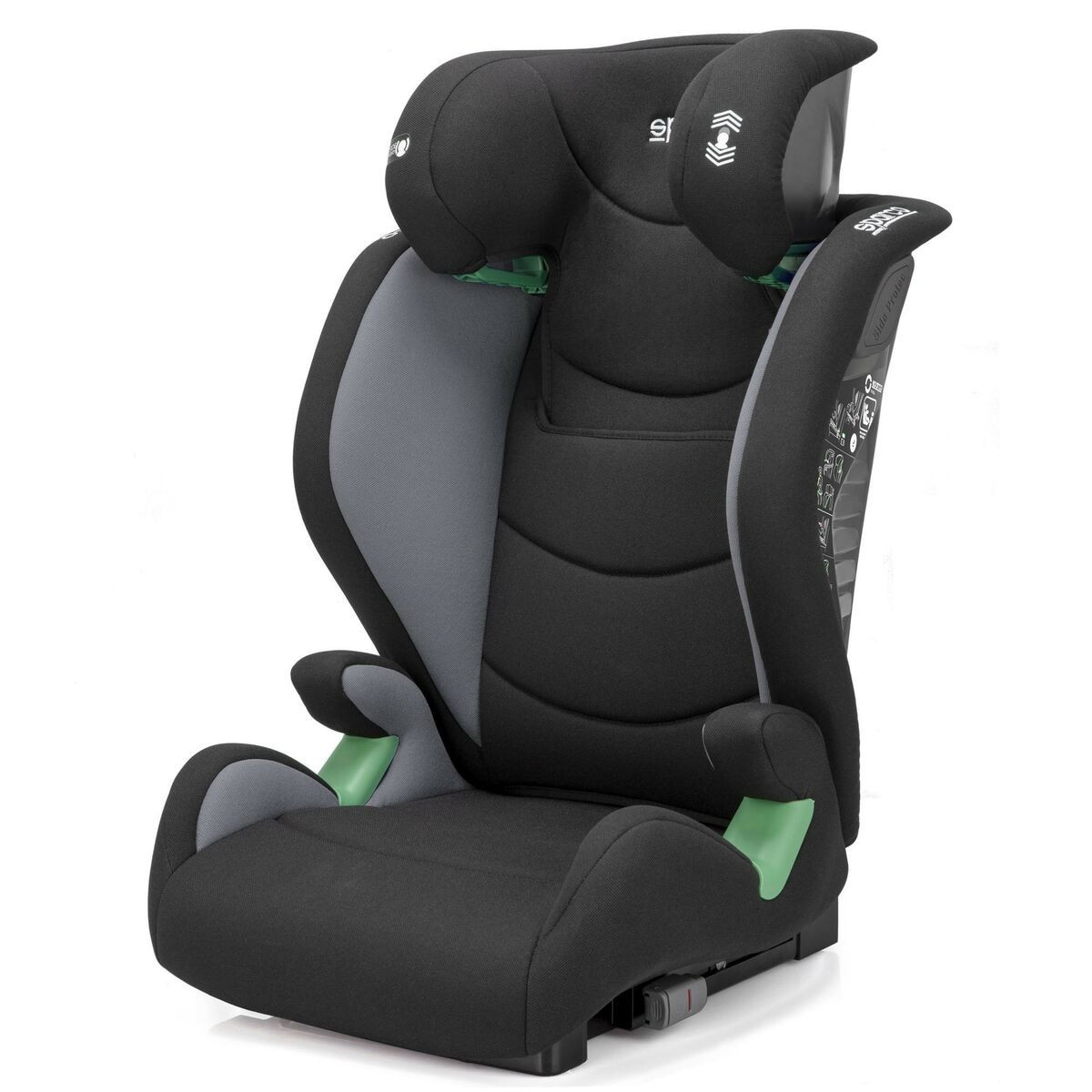 Seggiolino Auto Sparco S01928IGR Grigio I [9 - 18 kg] Per bambini 100-150 cm