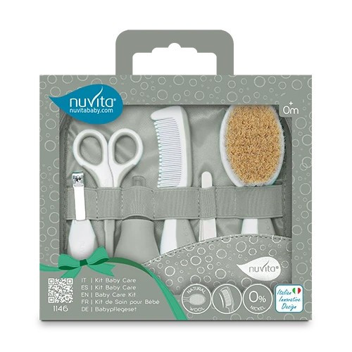 1146 NUVITA Beauty set per la cura del bambino SAGE GREEN