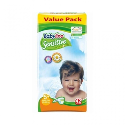 Babylino Sensitive Tripack Tg.5+ 12-17kg 42 Pcs