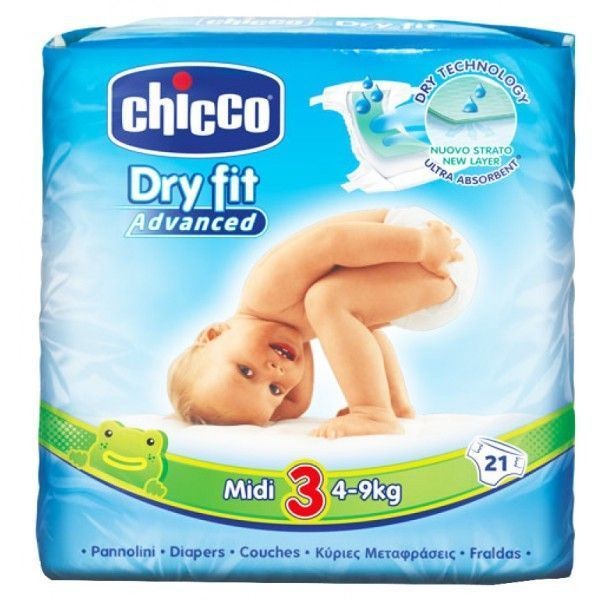 ⬆️ CHICCO PANNOLINI MIDI PZ.21  INPROMO