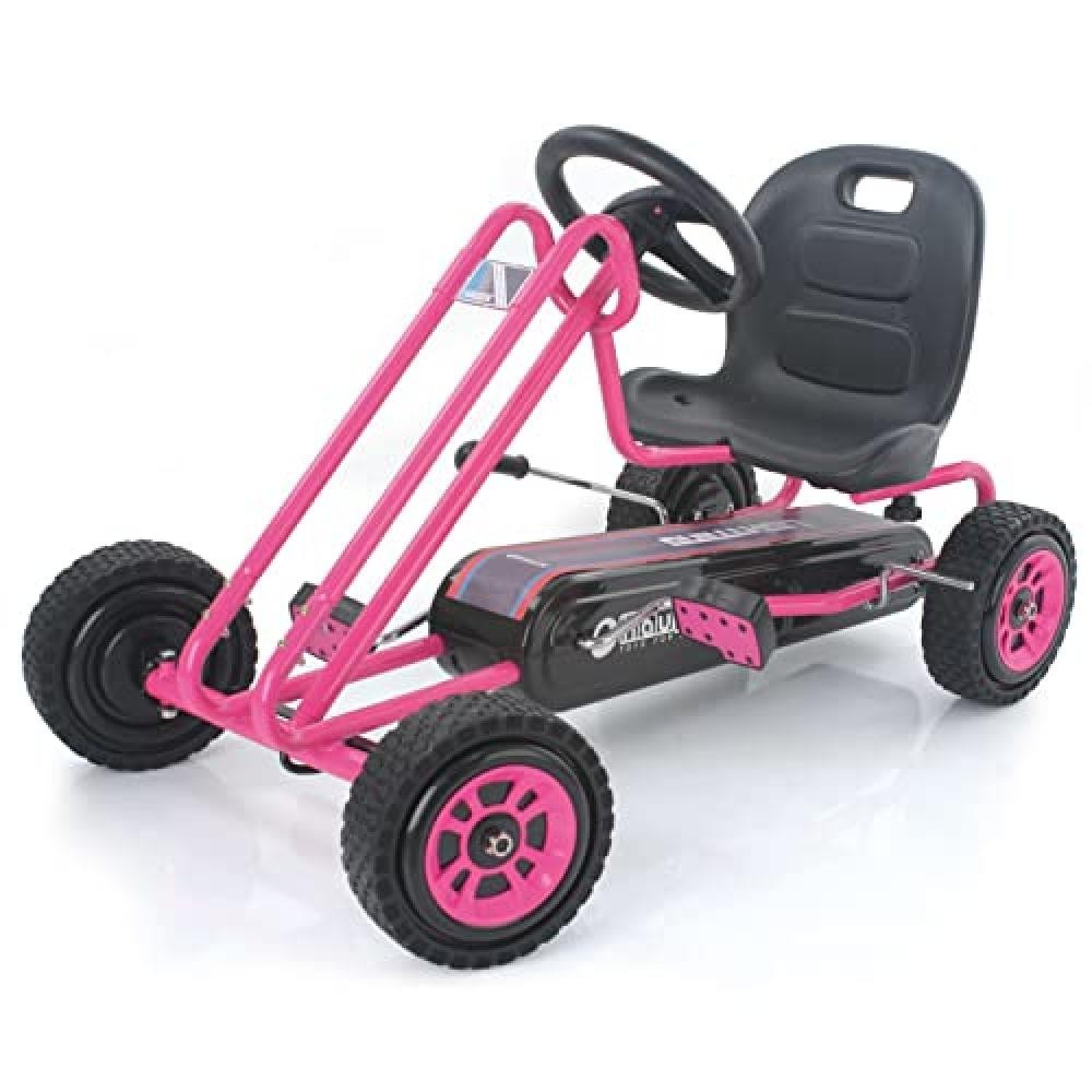 Hauck t90104 Lightning Go Kart, Rosa - NUOVO