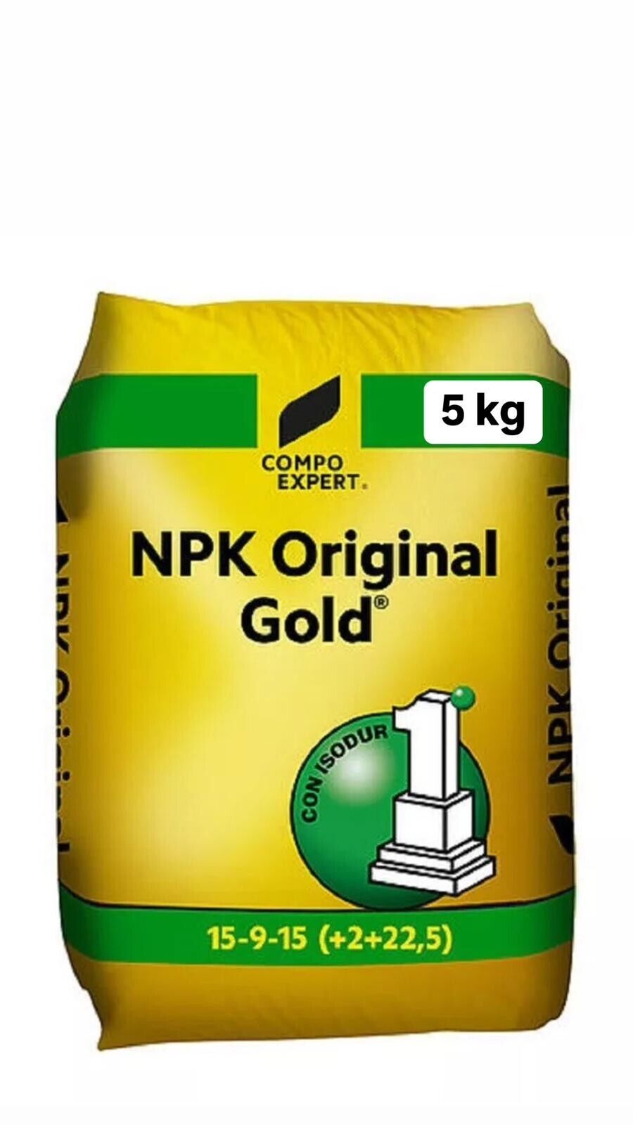 5 KG CONCIME UNIVERSALE NPK ORIGINAL GOLD COMPO EXPERT NITROPHOSKA