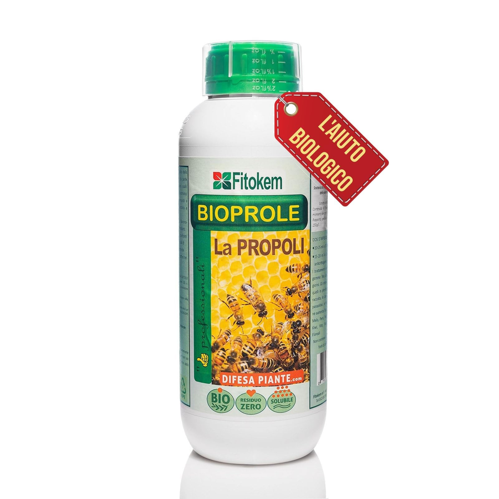 Fitokem | PROPOLI BIOPROLE 1KG | 920ML | CONCENTRATO | Potenziatore (F9O)