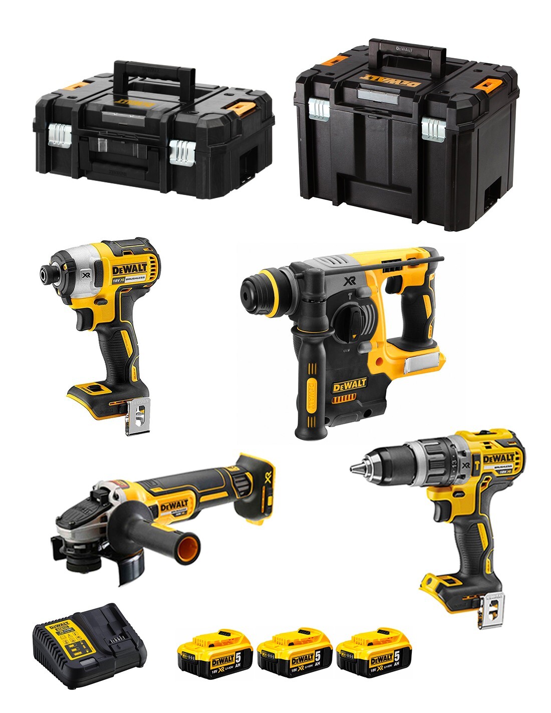 Dewalt  kit dck422p3t (dcd796 + dch273 + dcf887 +.. 5035048716557
