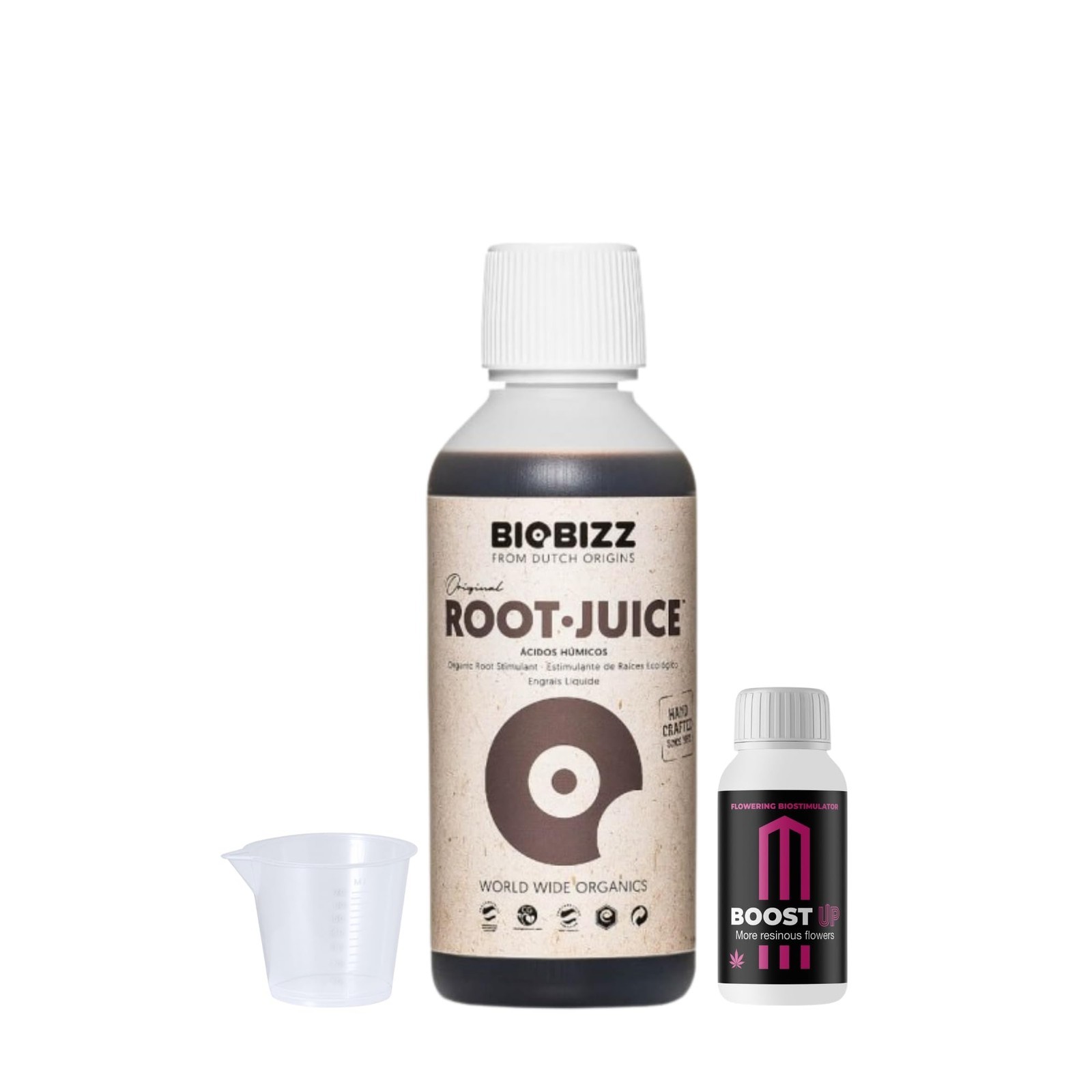 GROWMANIA Root Juice di BioBizz 250 ml + Campione Boost Up Nutrients + (L2l)