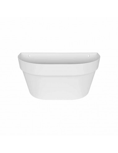 loft urban wall basket 40 white elho