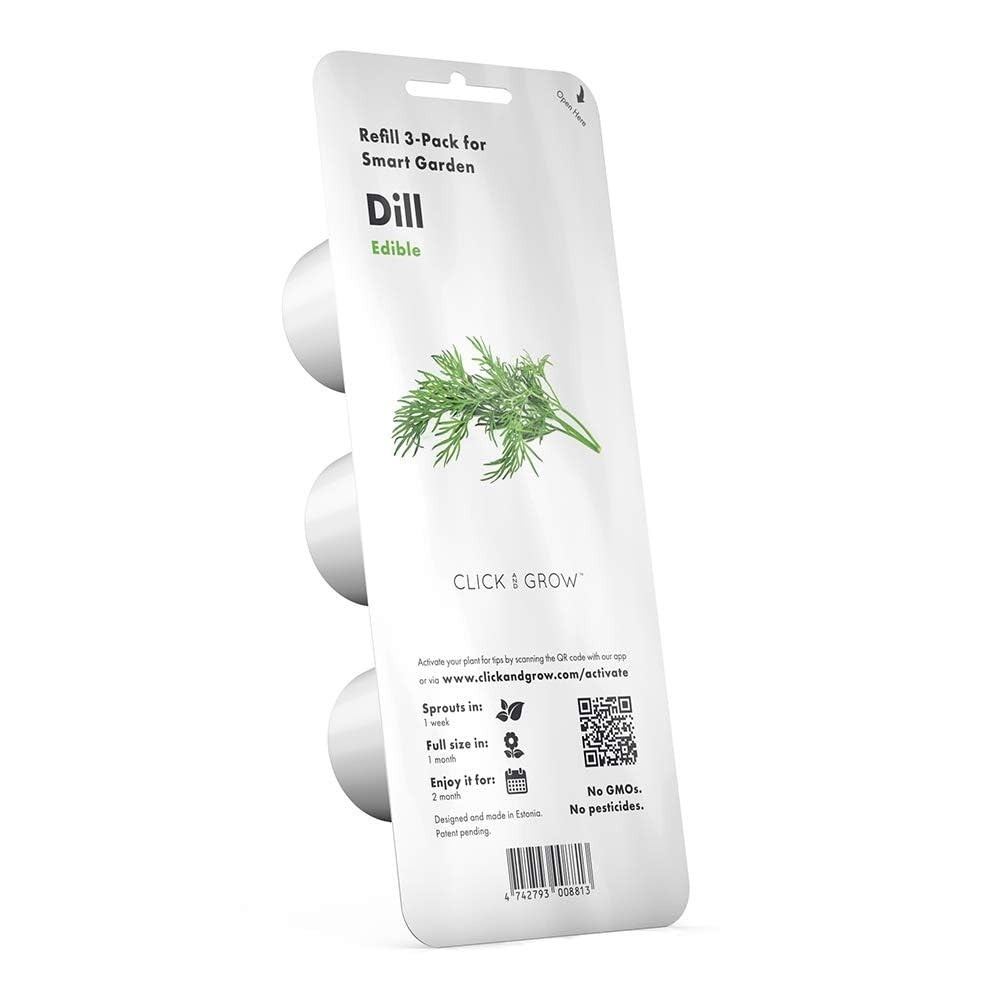 Click & Grow Smart Garden, Ricambio Vasi di Terriccio di Aneto, Kit (y8N)