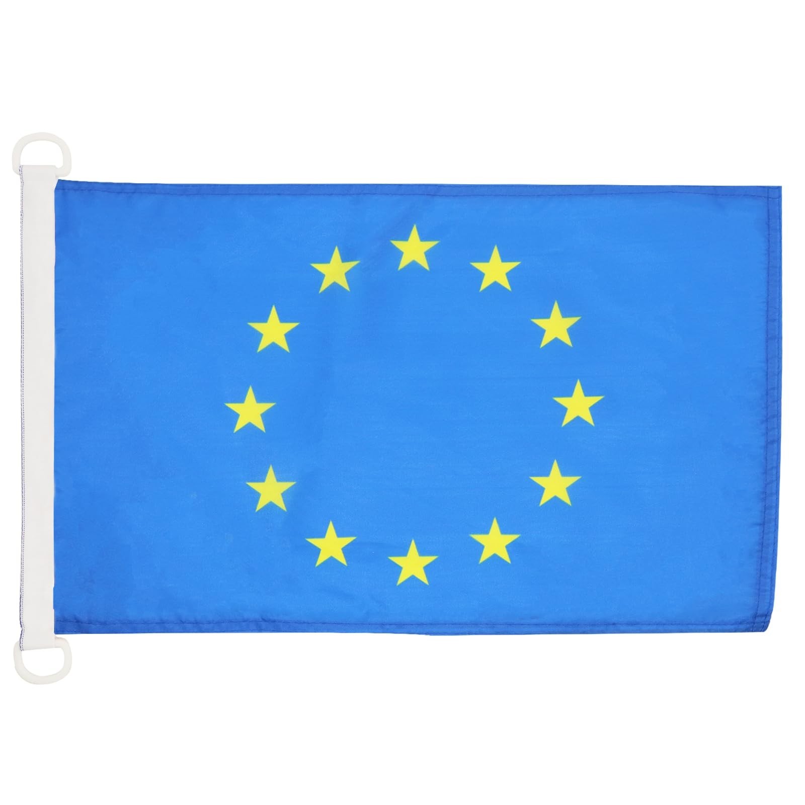 BANDIERA NAVALE EUROPA 45x30cm - BANDIERA MARITIMA UNIONE EUROPEA – UE (i6Z)