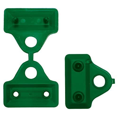 tenax Clips Rete 5 cm Verde, Confezione da 12 Clips, Clips per Il (c2Y)