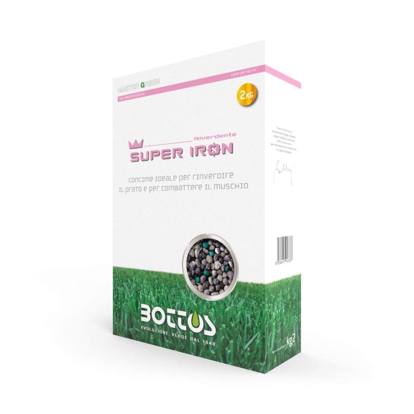 Bottos | 2 Kg | Fertizizzante-concime | Rinverdente Super Iron