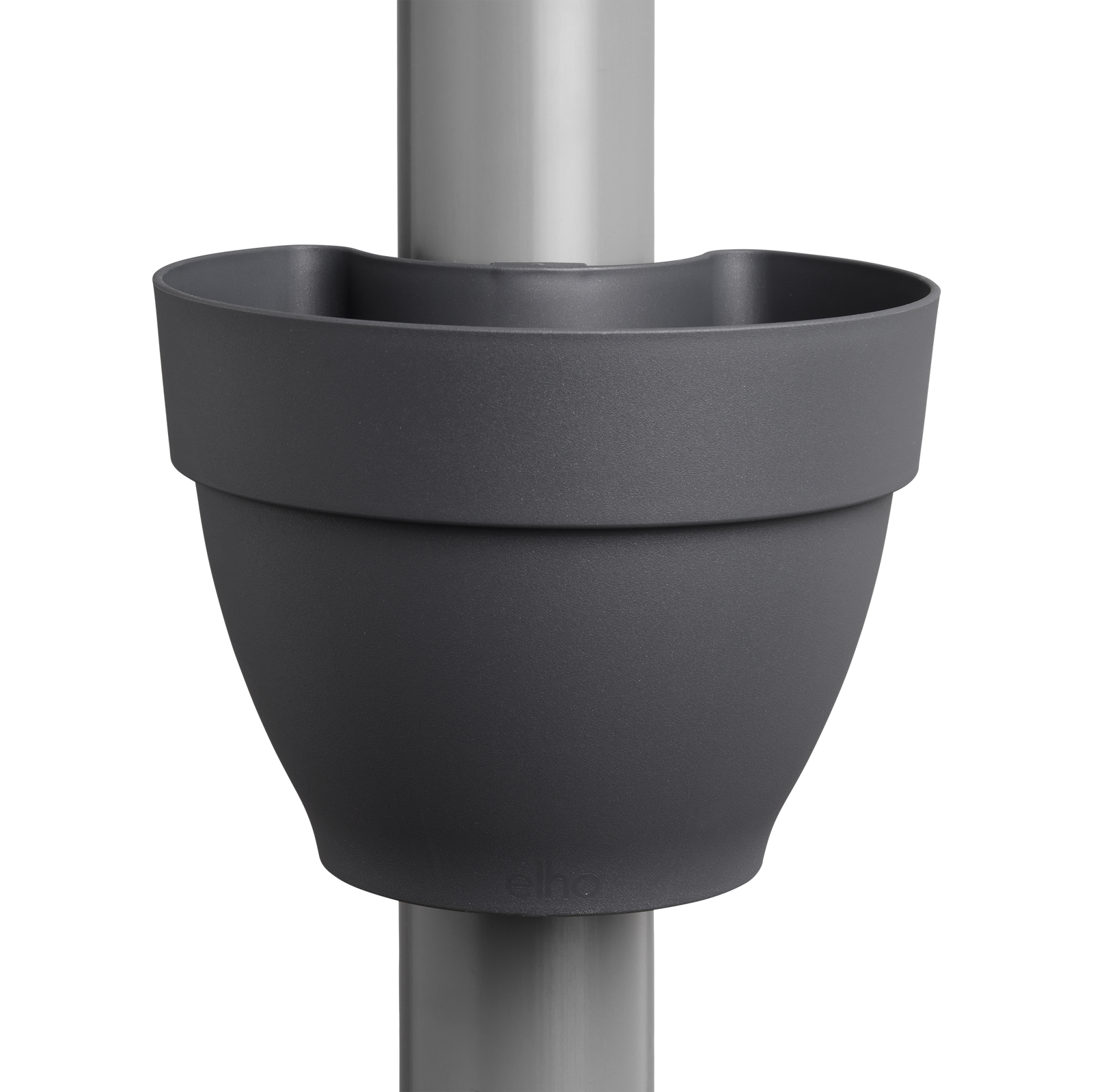 vibia campana drainpipe clicker 22cm anthracite elho