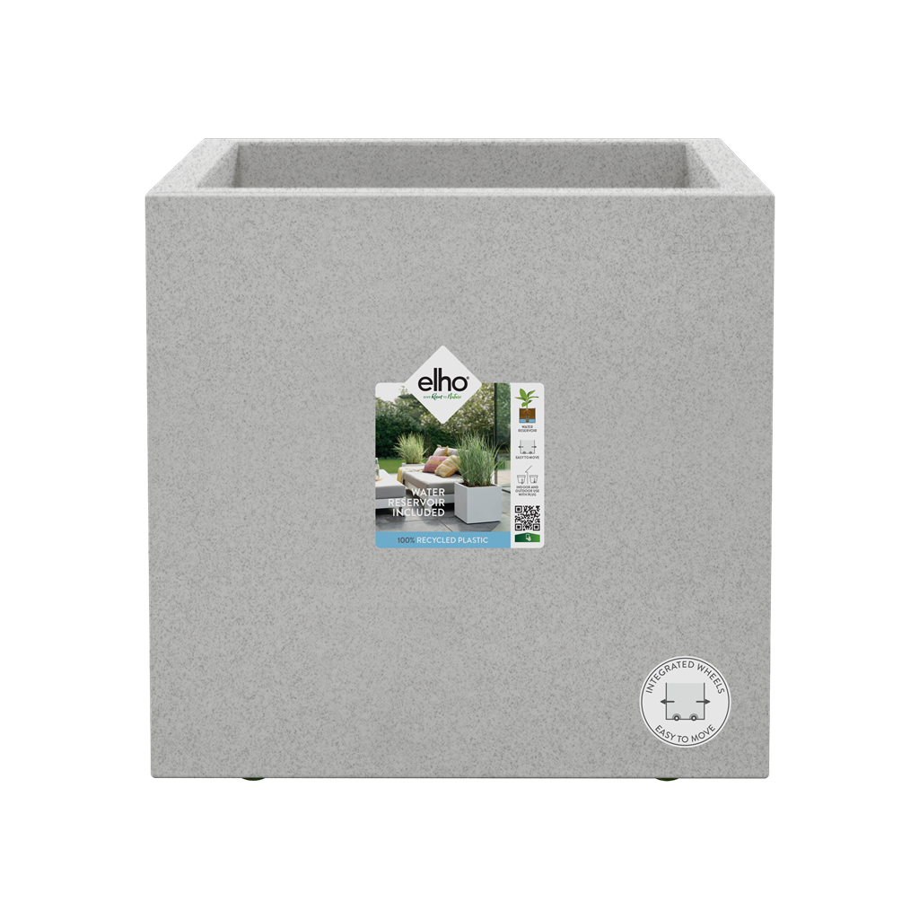 vivo next square 30cm living concrete elho