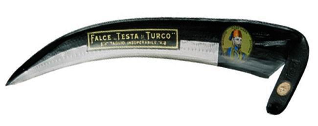 FALCE AUSTRIACA TESTA TURCO STRETTISSIME S/BARBA     600 MM
