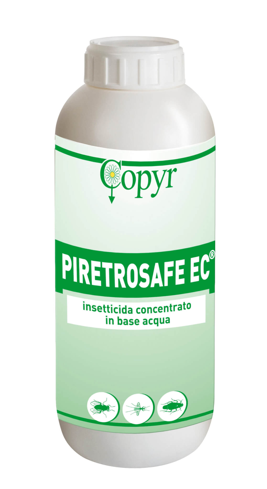 Copyr PIRETRO SAFE Insetticida concentrato piretro zanzare pulci blatte 1 LT