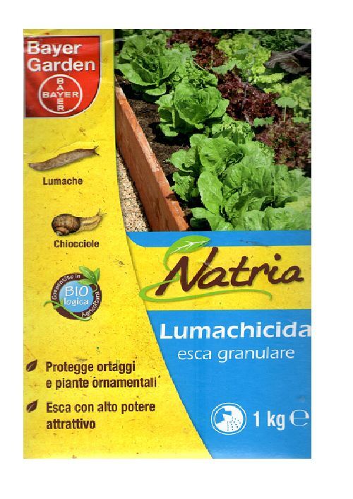 BAYER -BMC- NATRIA LUMACHICIDA - ESCA LUMACHICIDA - CONFEZIONE DA 0.500 FOTO 1 K